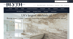 Desktop Screenshot of blythmarble.com